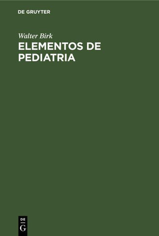 Elementos de Pediatria