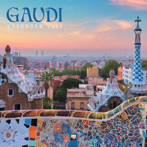 Gaudí – Antoni Gaudí 2027 – Original Flame Tree Publishing-Kalender [Kalender]