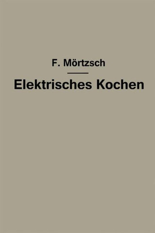Elektrisches Kochen