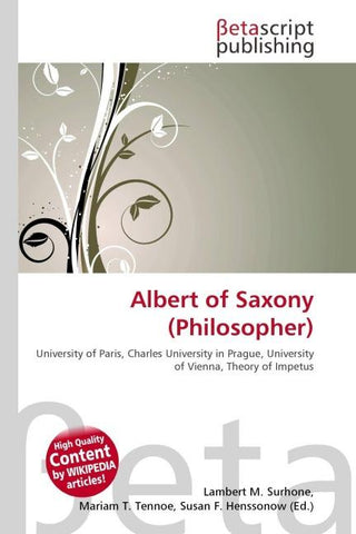 Albert of Saxony (Philosopher)