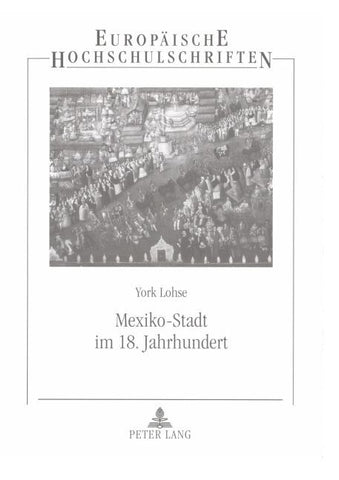 Mexiko-Stadt im 18. Jahrhundert