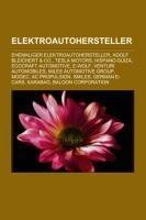 Elektroautohersteller