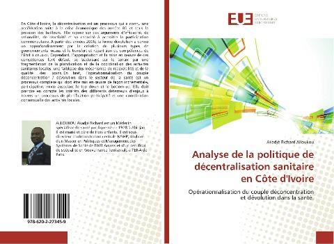 Analyse de la politique de décentralisation sanitaire en Côte d'Ivoire