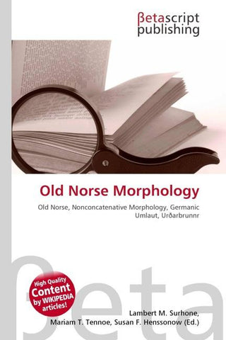 Old Norse Morphology