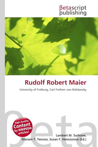 Rudolf Robert Maier