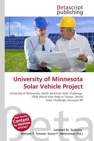 University of Minnesota Solar Vehicle Project