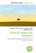 Level of support for evolution