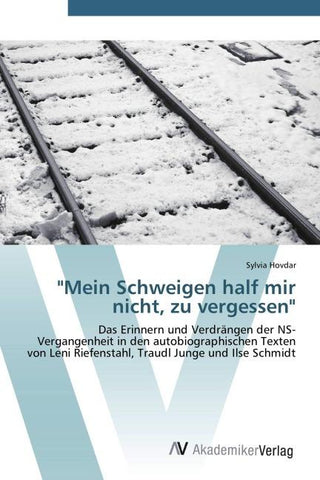 "Mein Schweigen half mir nicht, zu vergessen"