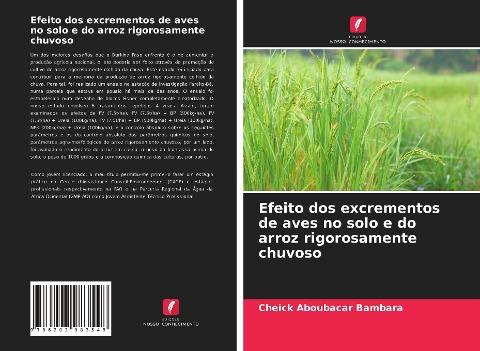 Efeito dos excrementos de aves no solo e do arroz rigorosamente chuvoso