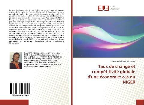 Taux de change et compétitivité globale d'une économie: cas du NIGER
