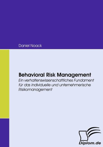Behavioral Risk Management