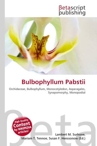 Bulbophyllum Pabstii
