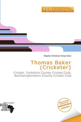 Thomas Baker (Cricketer)