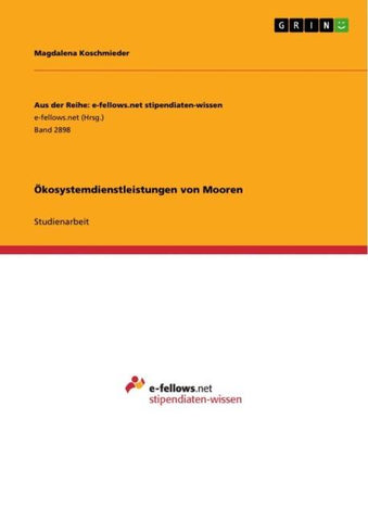 Ökosystemdienstleistungen von Mooren