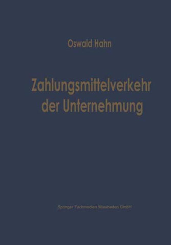 Zahlungsmittelverkehr der Unternehmung