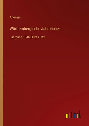 Württembergische Jahrbücher
