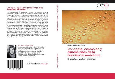 Concepto, expresión y dimensiones de la conciencia ambiental