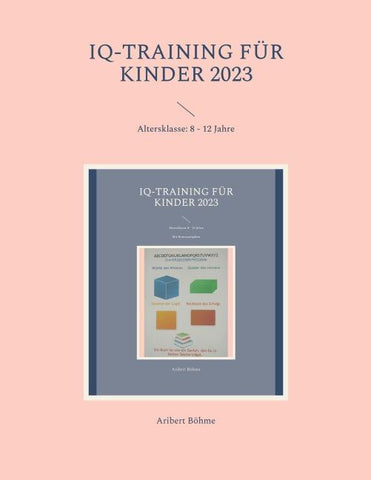 IQ-Training für Kinder 2023