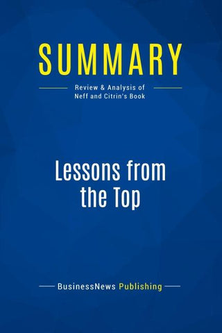 Summary: Lessons from the Top