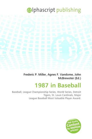 1987 in Baseball