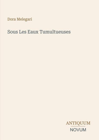 Sous Les Eaux Tumultueuses