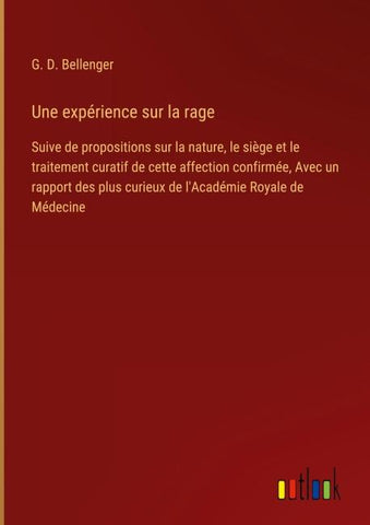 Une expérience sur la rage