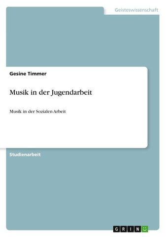 Musik in der Jugendarbeit