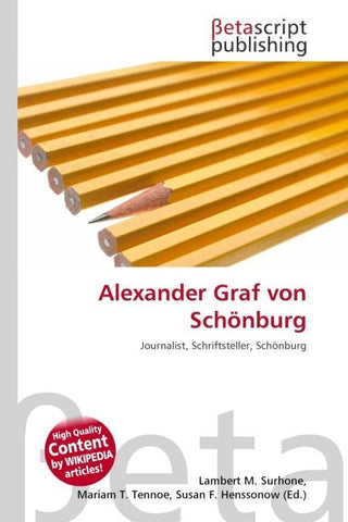 Alexander Graf von Schönburg