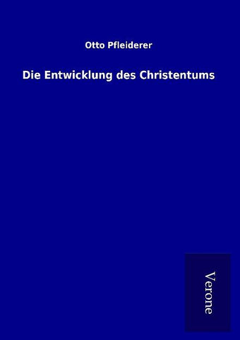 Die Entwicklung des Christentums