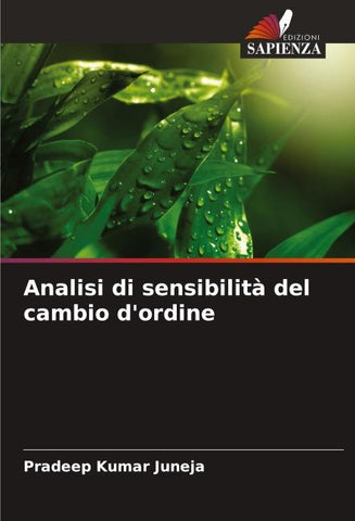 Analisi di sensibilità del cambio d'ordine