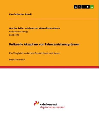 Kulturelle Akzeptanz von Fahrerassistenzsystemen