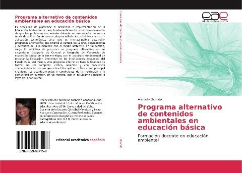 Programa alternativo de contenidos ambientales en educación básica