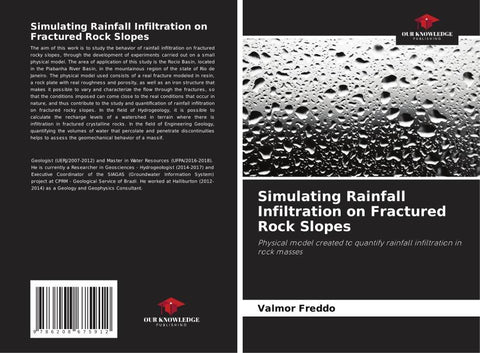 Simulating Rainfall Infiltration on Fractured Rock Slopes