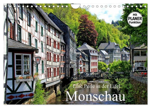 Eine Perle in der Eifel - Monschau (Wandkalender 2026 DIN A4 quer), CALVENDO Monatskalender