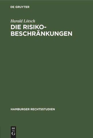 Die Risikobeschränkungen