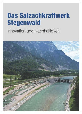 Das Salzachkraftwerk Stegenwald