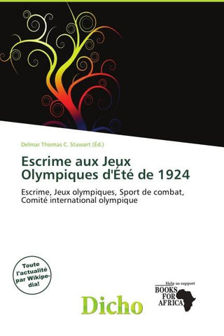 Escrime aux Jeux Olympiques d'Été de 1924