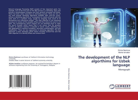 The development of the NLP algorthims for Uzbek language