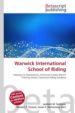 Warwick International School of Riding