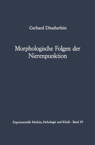 Morphologische Folgen der Nierenpunktion
