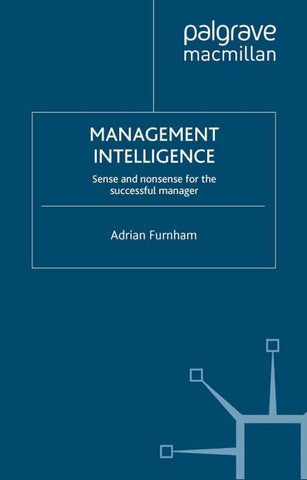 Management Intelligence