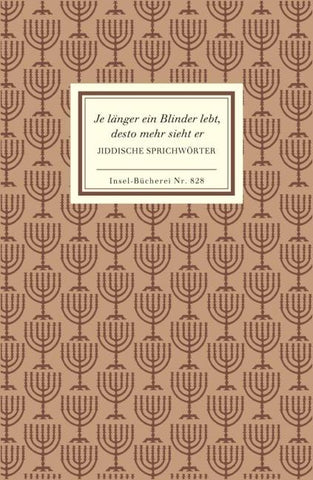 Je länger ein Blinder lebt, desto mehr sieht er
