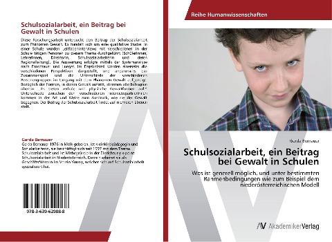 Schulsozialarbeit, ein Beitrag bei Gewalt in Schulen