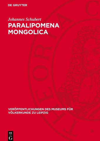 Paralipomena Mongolica