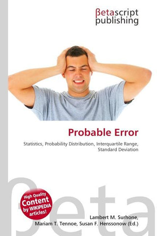 Probable Error