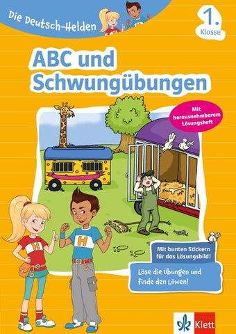 Klett Die Deutsch-Helden: ABC und Schwungübungen 1. Klasse