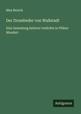 Der Drumbeder von Wallstadt