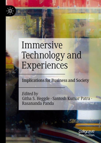 Immersive Technology and Experiences