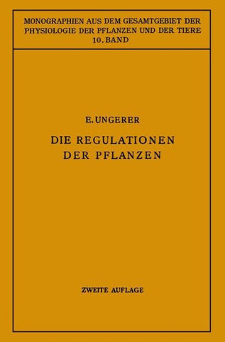 Die Regulationen der Pflanzen