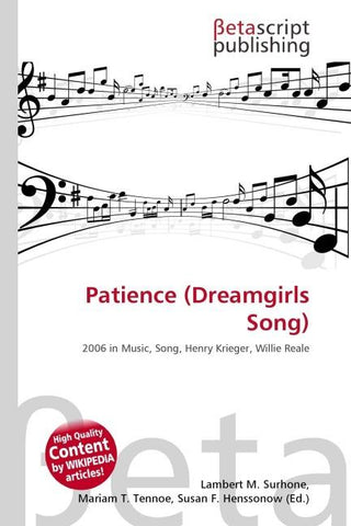 Patience (Dreamgirls Song)